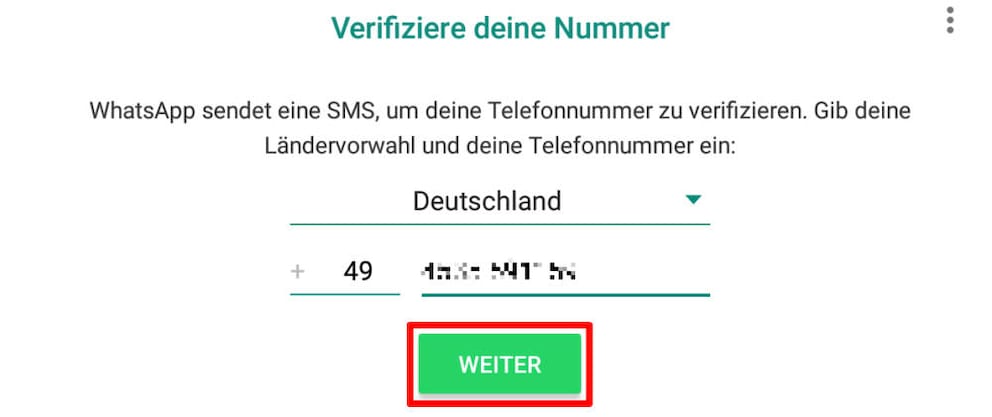 Handynummer whatsapp ohne WhatsApp ohne