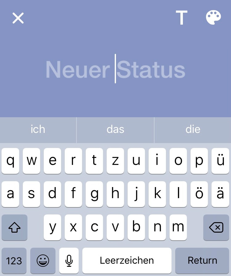 Ändern whatsapp android status NEWhatsApp 7.05